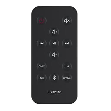 Imagem de Controle remoto substituído para barra de som Element Sound Bar ESB2018 2.0