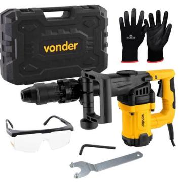 Imagem de Martelo Quebrar Parede MRV1315N 1300W Vonder Uso Profissional, 110V