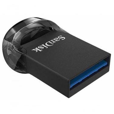 Imagem de Pendrive Ultra Fit 16GB Z430 com Armazenamento plug-and-stay Preto Sandisk