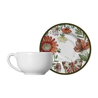 Imagem de Xícara Chá com Pires 250ml Acetinado Verona Alleanza 6 un