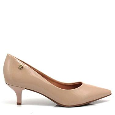Imagem de Sapato Feminino Scarpin Salto Baixo Vizzano - 1122628 Bege 34