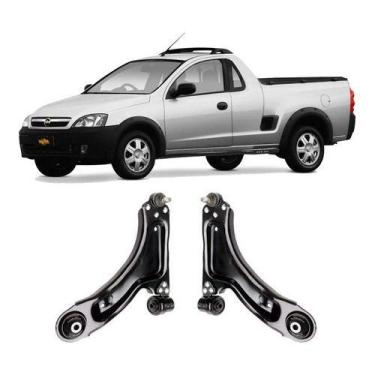 Imagem de Par Bandeja Balança Dianteira Gm Montana 2007 2008 2009 2010 - Auto Fl