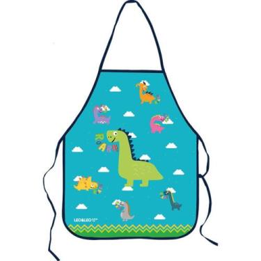 Imagem de Avental Escolar Decorado Dino Infantil - Leonora