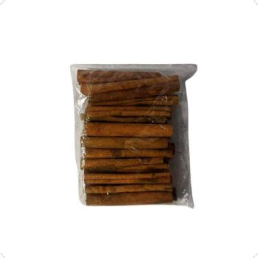 Imagem de 1 Pacote Hastes De Canela Curta 20 Unidades Especiarias Natural Cheiro
