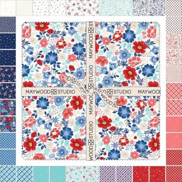 Imagem de Kimberbell Star-Spangled Beauty quadrados de 25,4 cm - 42 peças