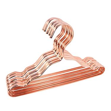 Imagem de Cabide infantil grande de liga de alumínio, cabides de metal resistente, para casacos, jaquetas, calças e roupas sociais (A 15 peças)