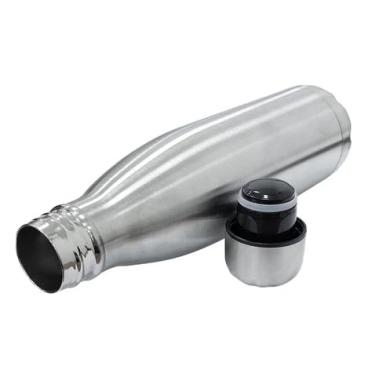 Imagem de Garrafa Térmica de Aço Inox 1L – Portátil, Resistente, Conserva Bebidas Quentes e Frias, Ideal para Viagem, Academia e Escritório - NEXUS MARKET