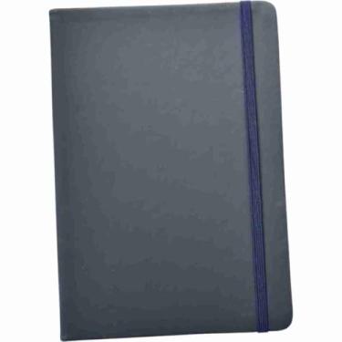 Imagem de Caderno de Estilo 14x20 com Ou sem Fio/Linha Pontilhada(COM PAUTA,AZUL MARINHO)