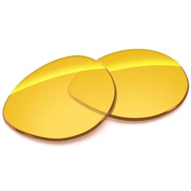 Imagem de Tintart Lentes de substituição de desempenho compatíveis com óculos inteligentes RayBan Meta Headliner RW4009 de 50 mm, Amarelo transparente - não polarizado, One Size