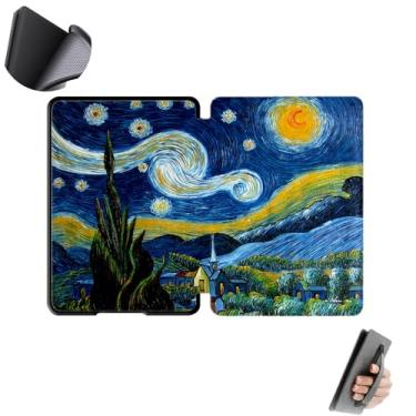 Imagem de GUKSRASO Capa para 6.8" Kindle Paperwhite 11ª Geração/Signature Edition (Modelos: M2L3EK/M2L4EK) - Painel Traseiro em TPU com Função de Suspensão/Ativação Automática, Alça de Mão