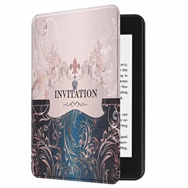 Imagem de GUKSRASO Capa para 6.8" Kindle Paperwhite 11ª Geração/Signature Edition (2021 Modelo: M2L3EK/M2L4EK), Capa Protetora Pintada com de Despertar/Repouso Automático
