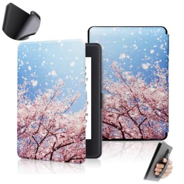 Imagem de GUKSRASO Capa para 7" Kindle Paperwhite 12ª Geração (2024)/ Colorsoft Signature Edition - Despertar/Suspender Automático Inteligente,Material TPU e Alça de Mão