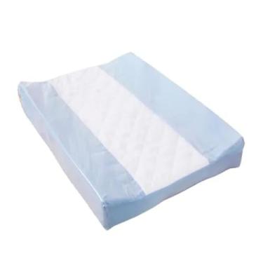 Imagem de Trocador de Fraldas Para Bebê Anatômico Matelado Plastificado (Azul)