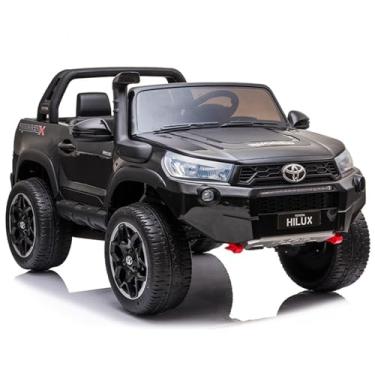 Imagem de Bang Toys Carro Elétrico Infantil Jipe Toyota Hilux 12v Preto