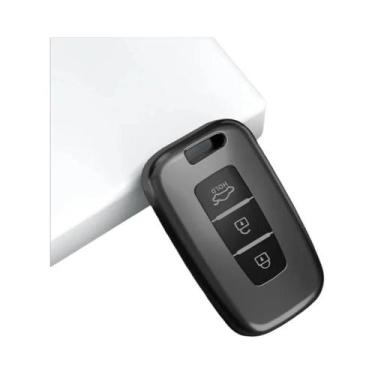 Imagem de Capa De Chave Inteligente TPU De 3 Botões Para KIA Rio, Rio5, Sportage