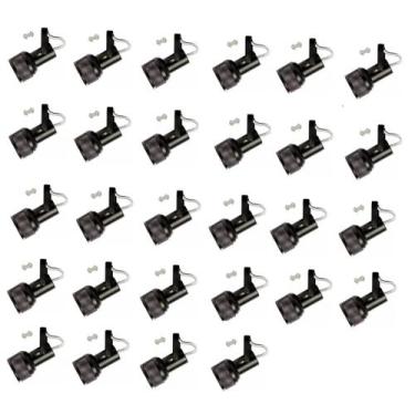 Imagem de Kit 28 Spot Trilho Perfilado Eletro calha Par20 Bulbo OL1 - Hiperlight