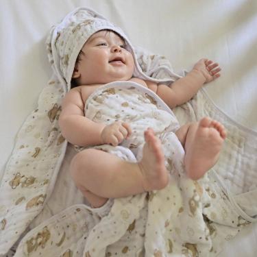 Imagem de Toalha de Banho Soft para Bebê 70 cm x 70 cm Bublim