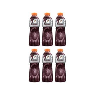Imagem de Kit 6 Unidades Isotônicos Gatorade 500ml-Unissex