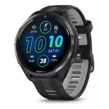 Imagem de Relógio Cardio Garmin Forerunner 965 Preto Treino