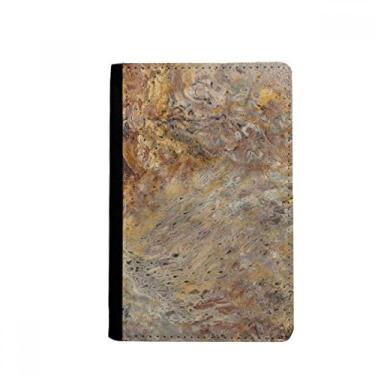 Imagem de Carteira de mármore cinza com estampa de ilustração diversa, porta-passaporte Notecase Burse