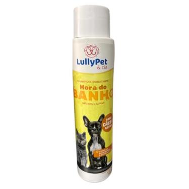 Imagem de LullyPet Shampoo Hidratante Neutro e Suave para Cães e Gatos, Hora do Banho, 500ml