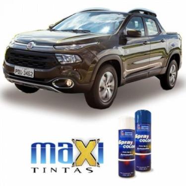 Imagem de Spray automotivo marrom horizon toro + verniz spray 300ml - Sherwin Wi