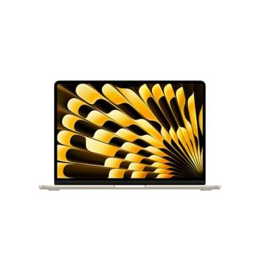 Imagem de Apple 2025 MacBook Air (de 13 polegadas, Processador M4 da Apple com CPU 10‑core e GPU 8‑core, 16GB Memória unificada, 256 GB) - Luz das estrelas