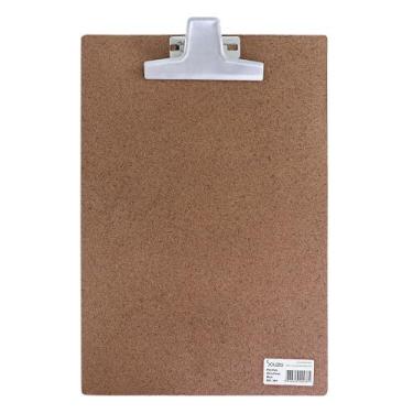 Imagem de Prancheta com Prendedor de Metal, MDF, 34 x 23 cm, 250g