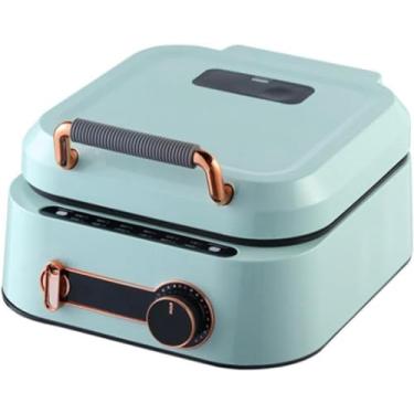 Imagem de Assadeira Elétrica Doméstica, Assadeira Elétrica, Aquecimento De Dupla Face, Frigideira Suspensa, Controle De Temperatura Independente, Green