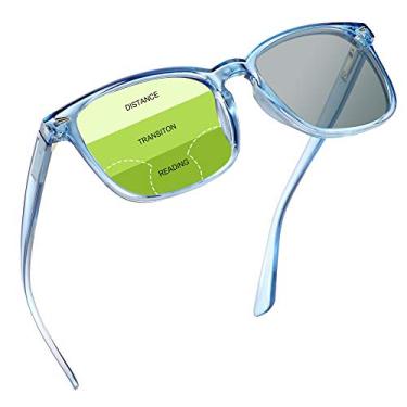 Imagem de YEIN Óculos De Sol Multifocais Progressivos Para Presbiopia, Cinza Fotocrômicos, Ampliação 0,00/+2,50 Homens/Mulheres