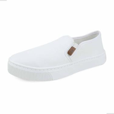 Imagem de Tênis Slip On Feminino Casual Leve e Macio Mocassim Plataforma Confortável e Antiderrapante (Nude, BR, Adulto, Numérico, 37)
