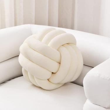 Imagem de Almofada Sioloc Soft Knot Ball Plush 35 cm Ivory