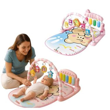 Imagem de Tapete Bebê de Atividades Musical com Piano Interativo - Rosa