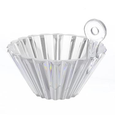Imagem de CAFEMASY Assistente de papel de filtro de café – Retentor de forma de filtro de papel transparente para V60 ou cesta, filtros de café, pequeno funil de enchimento para moedor de café manual