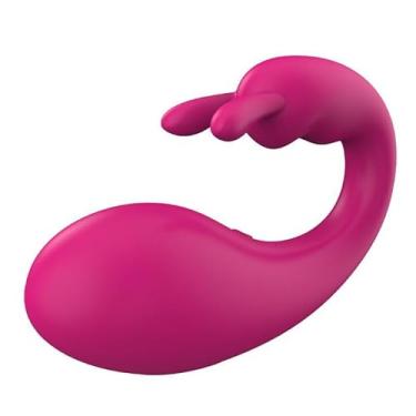 Imagem de Vibrador POTENTE com 2 MOTORES aplicativo app controle a distancia bluetooth (Pink)
