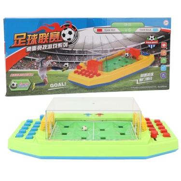 Imagem de Alomejor Jogo de Futebol de Mesa Conjunto Interativo Brinquedo da Família Jogo de Futebol de Mesa para Crianças 2 Jogadores Saltando Bola de Futebol