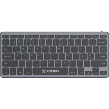 Imagem de Teclado Office Fortrek Kb11 Compact Bluetooth Preto