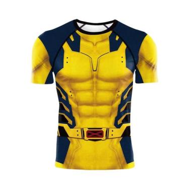 Imagem de Camiseta De Verão Masculina Y2K Deadpool Wolverine 3, Manga Curta, Top