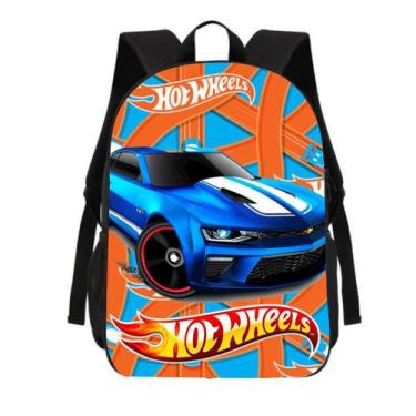 Imagem de Mochila Escolar Hot Wheels Volta as Aulas