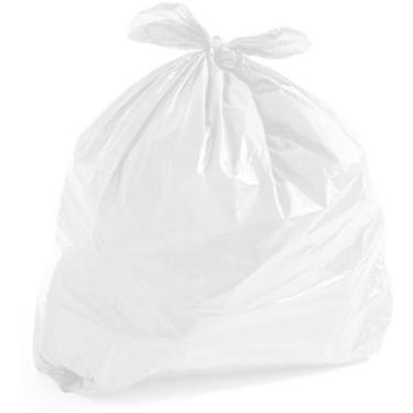 Imagem de Saco Branco Para Lixo 100 Litros 100 Unidades