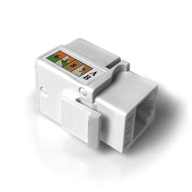 Imagem de Keystone RJ45 PlusCable LA-K60 CAT6 - Angulação de 180Graus Padrão 110 IDC Formato T568A/B