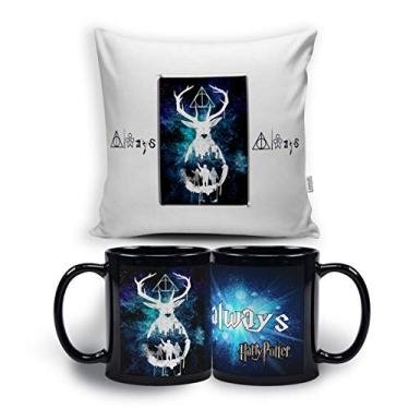 Imagem de KIT Harry Potter Almofada + Caneca Preta #1