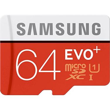Imagem de Samsung Micro SDXC 64GB Evo Plus Classe 10 com adaptador 80 MB/S (MB-MC64DA/AM)