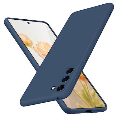 Imagem de JUNAUTTB Capa para Samsung Galaxy S21 FE 5G silicone líquido, proteção de corpo inteiro, capa macia à prova de choque antiarranhões para Samsung Galaxy S21 fe 5g capa de telefone slim fit durável 16.3