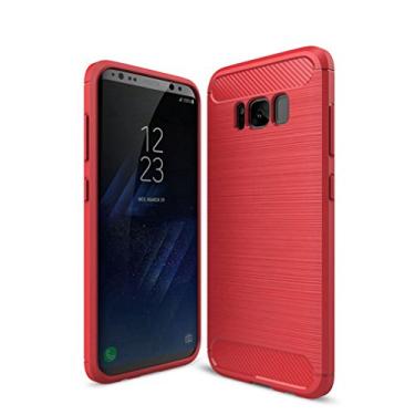 Imagem de NEKOYA Capa para Samsung Galaxy S8, toque macio, proteção total, anti-arranhões e impressões digitais + capa de celular resistente a arranhões para Samsung Galaxy S8
