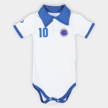 Imagem de Body Polo Cruzeiro Infantil Torcida Baby Logo-Unissex