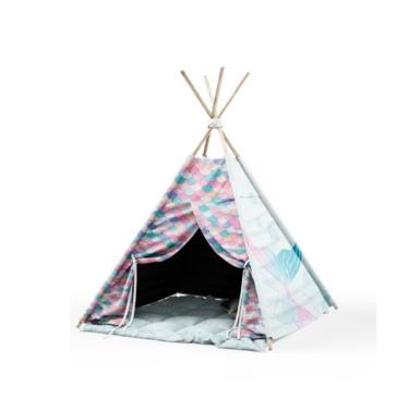 Imagem de Cabaninha/tenda/toca Infantil para Festa do Pijama Sereia