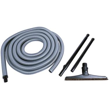 Imagem de Cen-Tec Systems Conjunto de mangueira retrátil de 40 pés e Sidewinder de 38 cm para aspiradores centrais com válvulas Hide-A-Hose