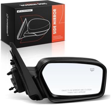 Imagem de A-Premium Espelho retrovisor elétrico do lado do passageiro - compatível com Ford Fusion e Mercury Milan, 2006 2007 2008 2009 - Aquecido, não dobrável, espelho retrovisor externo preto - Substituir #
