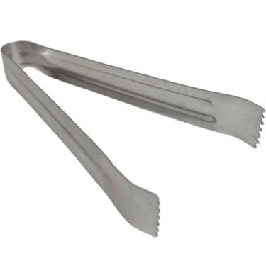 Imagem de Mini Pegador de Gelo Aço Inox Lyor 14cm Multiuso para Frios Pequeno Un